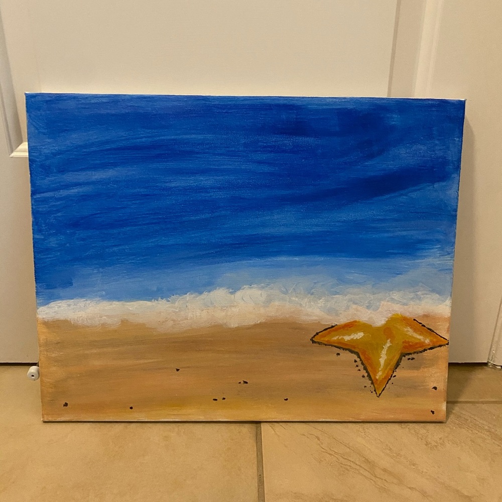 Ocean Starfish Painting